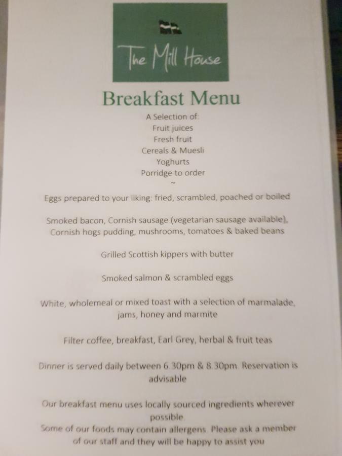 The Mill House Hotel Tintagel